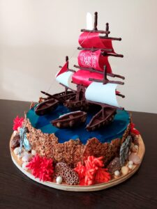 Торт «Корабли»